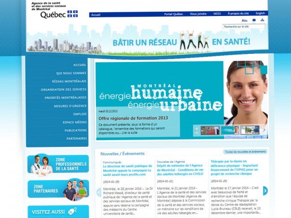 Agence de la santé et des services sociaux de Montréal